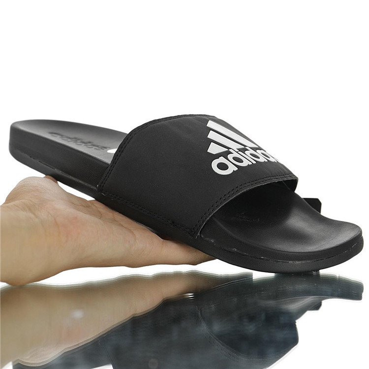 Adidas 阿迪达斯拖鞋 男子轻便高弹沙滩游泳运动休闲拖鞋凉拖一字拖男