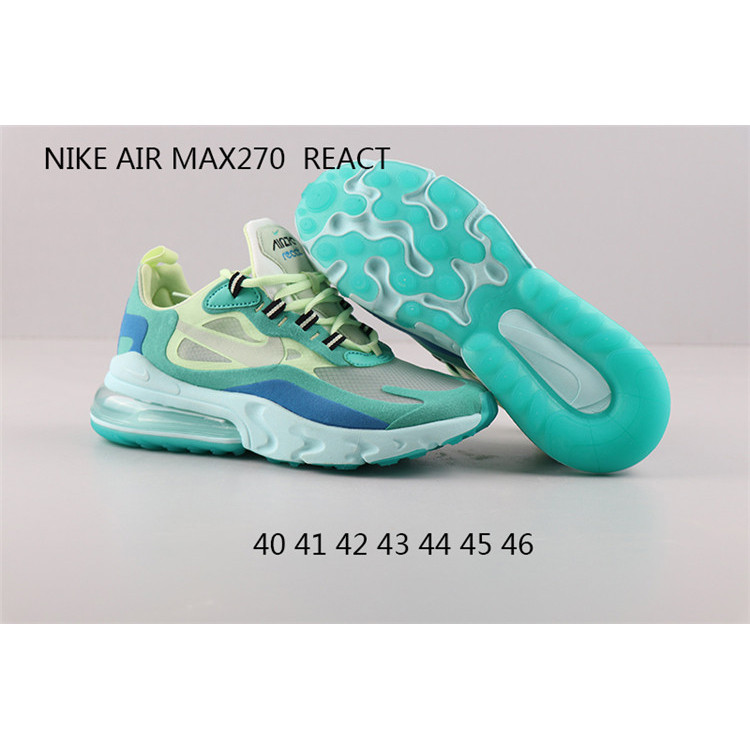 Nike AIR MAX270 REACT 耐克男鞋270新配色 男子休闲运动鞋跑步鞋气垫网纱面