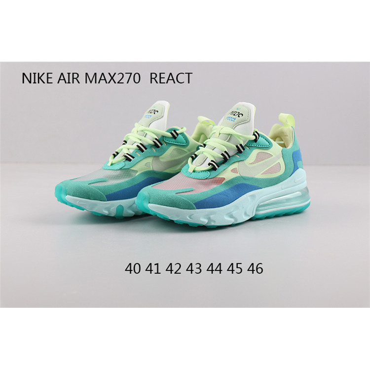 Nike AIR MAX270 REACT 耐克男鞋270新配色 男子休闲运动鞋跑步鞋气垫网纱面