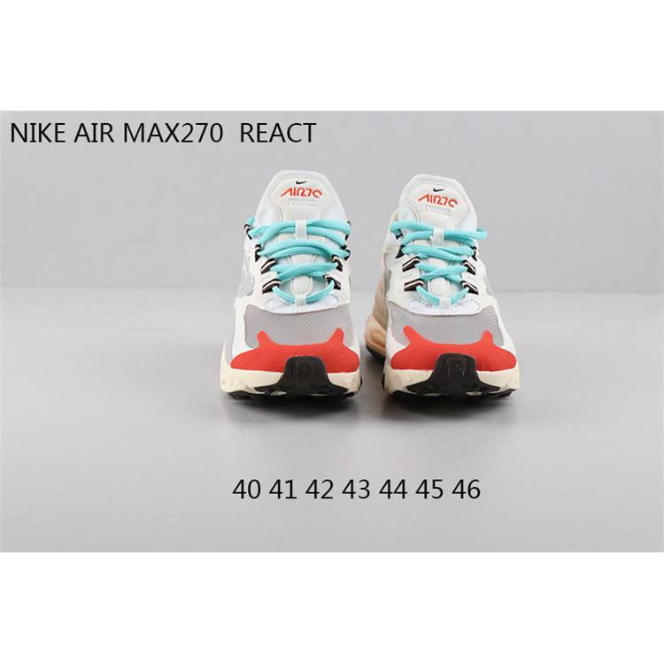 Nike AIR MAX270 REACT 耐克男鞋270新配色 男子休闲运动鞋跑步鞋气垫网纱面