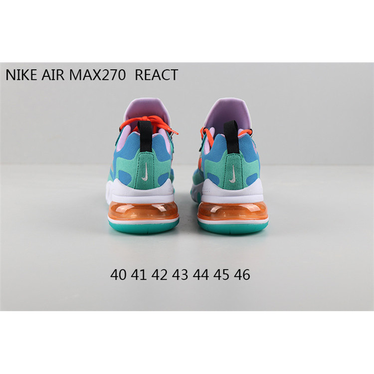 Nike AIR MAX270 REACT 耐克男鞋270新配色 男子休闲运动鞋跑步鞋气垫网纱面