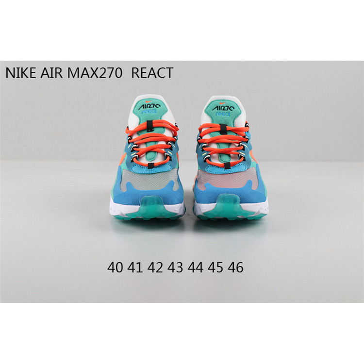 Nike AIR MAX270 REACT 耐克男鞋270新配色 男子休闲运动鞋跑步鞋气垫网纱面