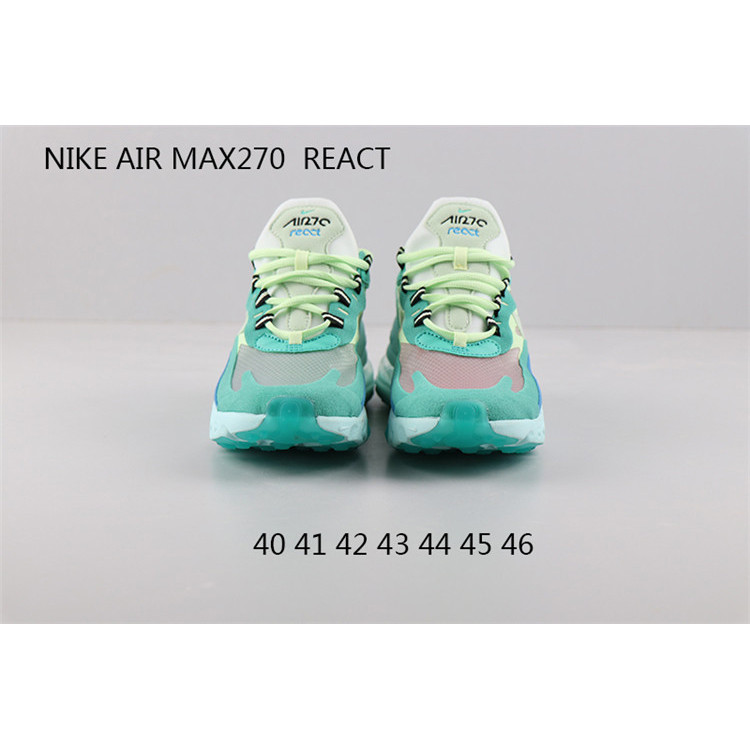 Nike AIR MAX270 REACT 耐克男鞋270新配色 男子休闲运动鞋跑步鞋气垫网纱面