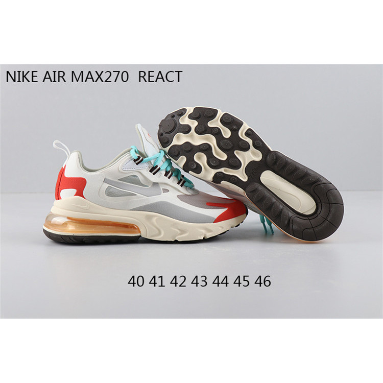 Nike AIR MAX270 REACT 耐克男鞋270新配色 男子休闲运动鞋跑步鞋气垫网纱面