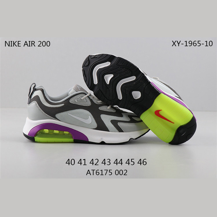 Nike/耐克男鞋2019新款AIR MAX 200气垫缓震跑步鞋运动鞋 AQ2568-101