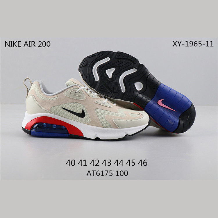 Nike/耐克男鞋2019新款AIR MAX 200气垫缓震跑步鞋运动鞋 AQ2568-101