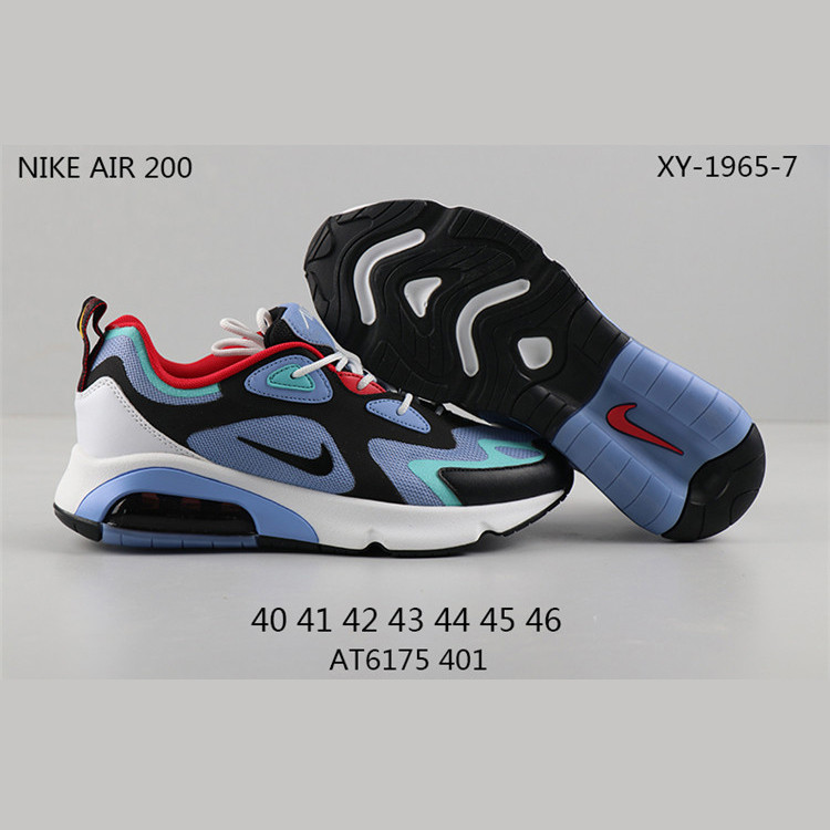 Nike/耐克男鞋2019新款AIR MAX 200气垫缓震跑步鞋运动鞋 AQ2568-101