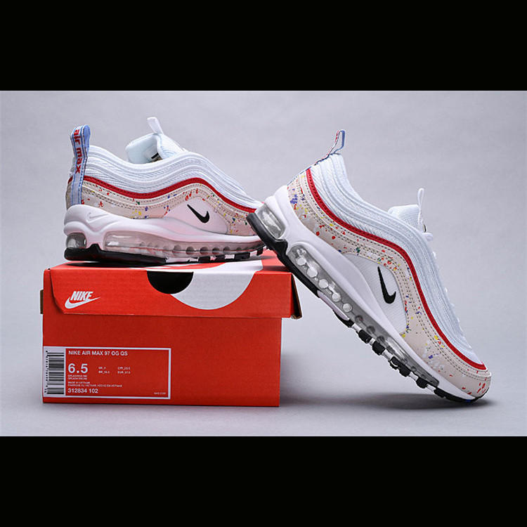 Nike Air Max 97耐克复古缓震气垫跑步鞋男女休闲运动鞋 921733-102