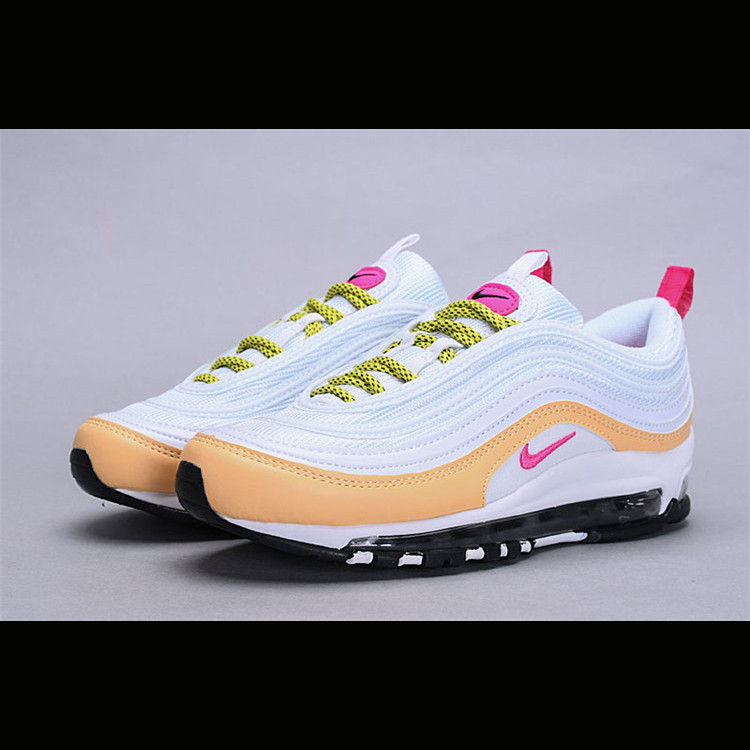 Nike耐克女鞋AIR MAX 97 PRM缓震气垫白宝蓝跑步鞋女子休闲运动鞋 AQ4137-101