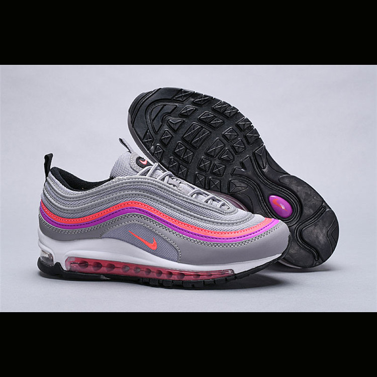 Nike耐克女鞋AIR MAX 97 PRM缓震气垫白宝蓝跑步鞋女子休闲运动鞋 AQ4137-101