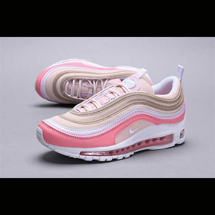 Nike耐克女鞋AIR MAX 97 PRM缓震气垫白宝蓝跑步鞋女子休闲运动鞋 AQ4137-101