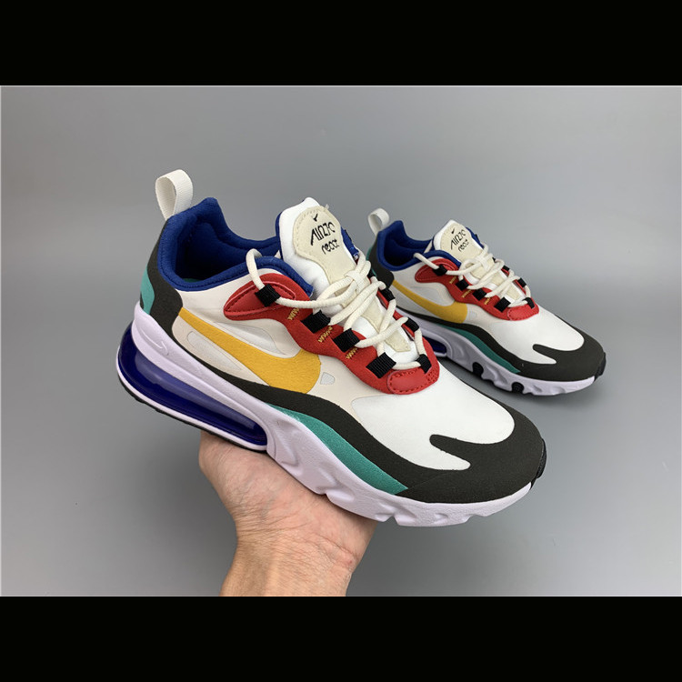 Nike耐克男鞋2019年新款Air Max 270 React半掌气垫运动慢跑鞋休闲鞋百搭