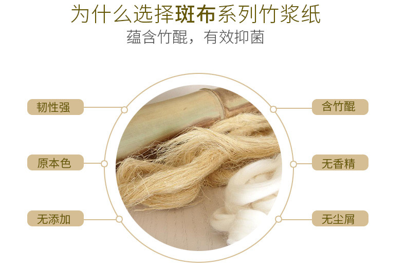 [无锡馆]斑布功夫熊猫系列软抽135mm 120抽12包