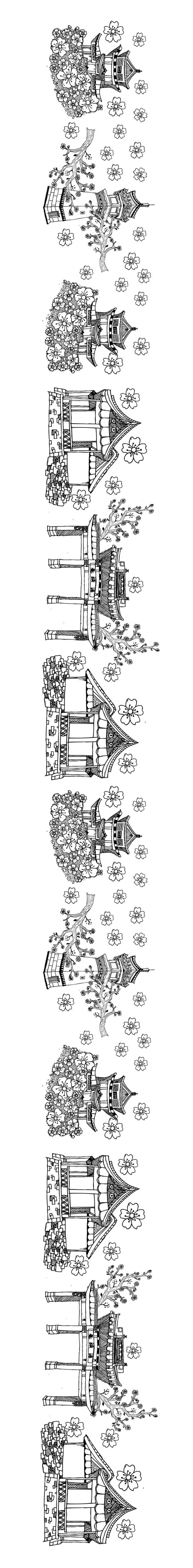 [无锡馆]《樱花邮局》胶带