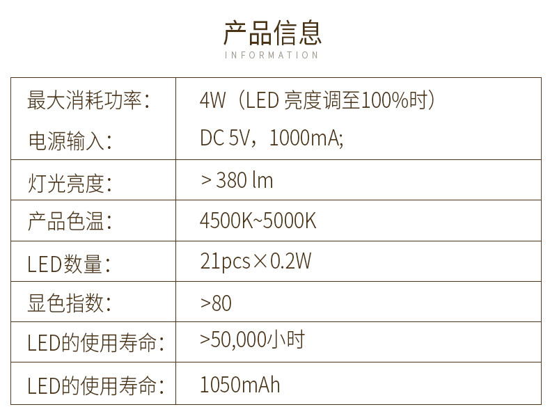 超维 “天圆地方”LED书写灯