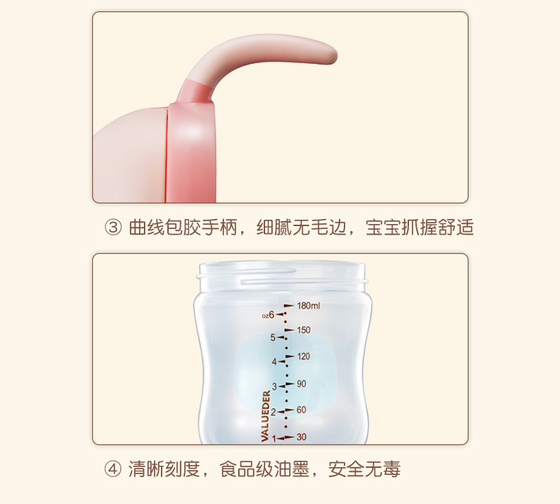 卡通儿童水杯 宝宝学饮杯 滑盖防漏吸管水杯 婴儿水杯LZT