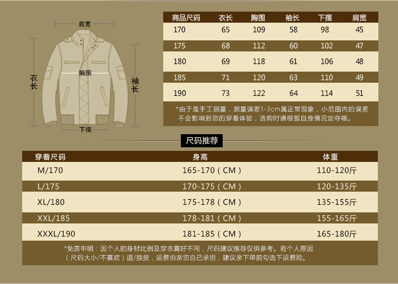 2019新款男士外套中老年男装休闲夹克中年爸爸装春秋薄款翻领上衣XFC