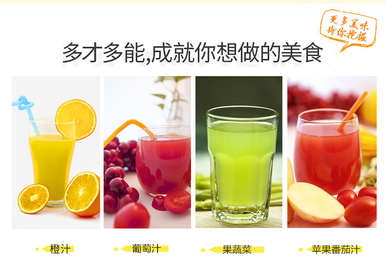 SUPOR/苏泊尔 TJE01A-250果汁榨汁机家用迷你全自动高出汁易清洗