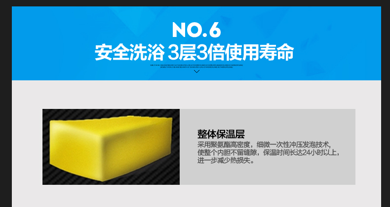 Midea/美的 F60-21W6(B)(遥控) 家用节能60升美的电热水器储水式