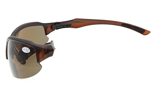 Eyekepper 体育双光太阳镜棒球跑步钓鱼驾驶高尔夫垒球远足半框阅读眼镜