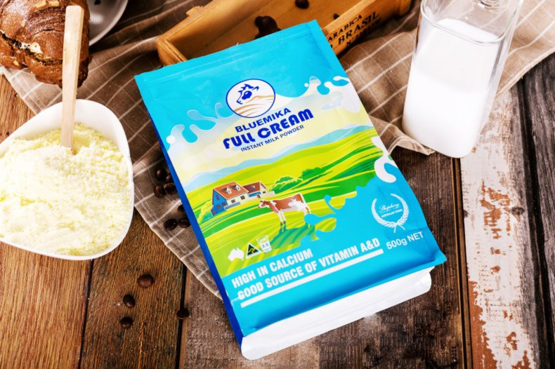 碧蓝美克 调制乳粉 澳大利亚进口 成人早餐奶 AD高钙全脂奶粉 500g/袋