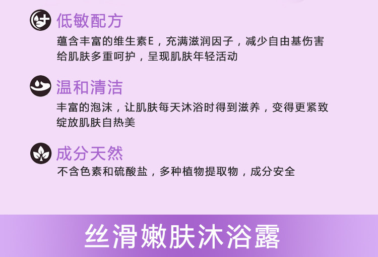 【东莞】多乐满德 日本原装进口 清妍萃 沁爽美肤/丝滑嫩肤/水漾润肤沐浴露 500ml