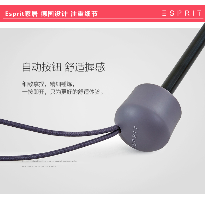 ESPRIT 迷你手动伞水彩蝴蝶款