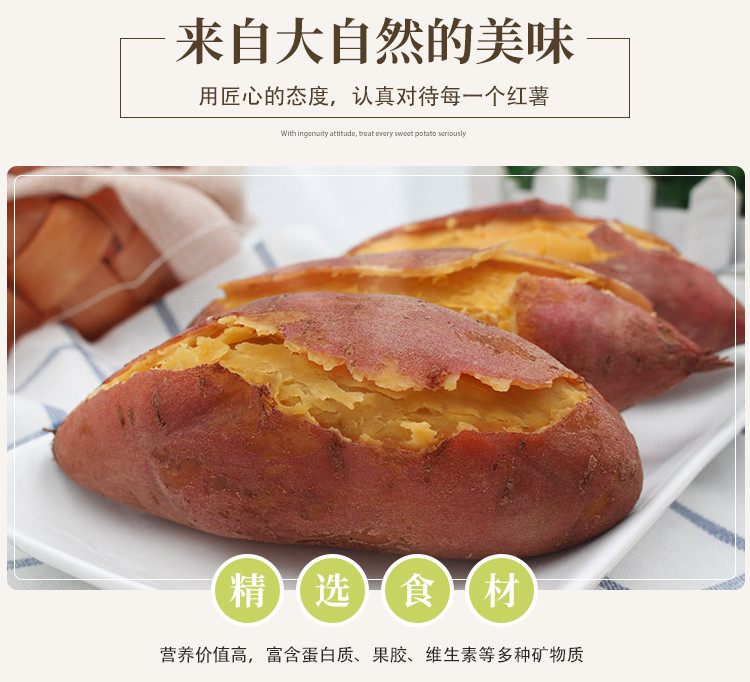 【威海馆】郝家记 山东红薯 黄心蜜薯 红薯 地瓜 约2.5kg 新鲜蔬菜