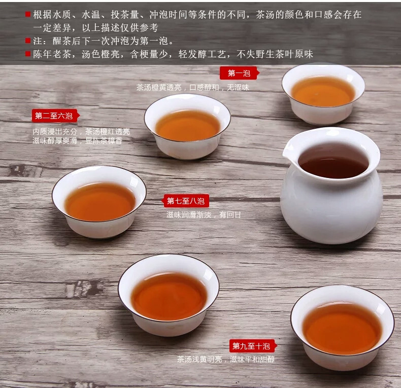 古台山黑茶安化黑茶金花茯茶