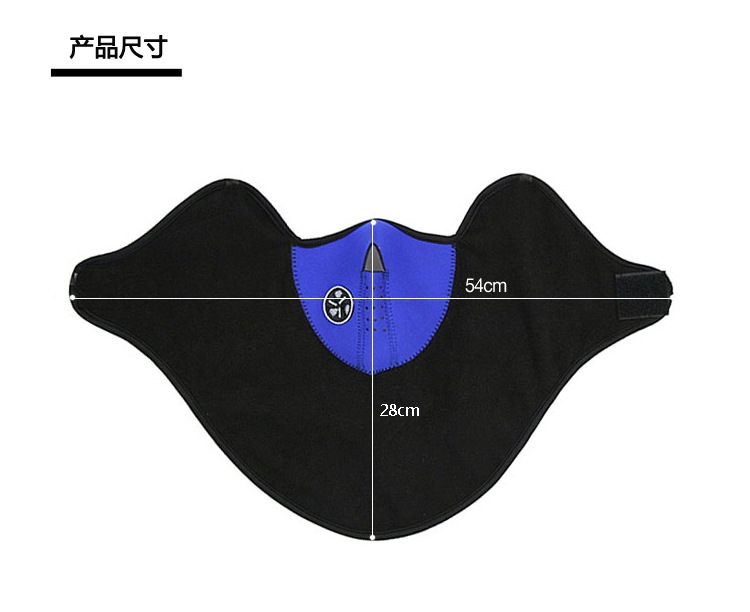 护脸面罩CS头套围脖帽子冬季防风寒保暖电动摩托车骑行口罩