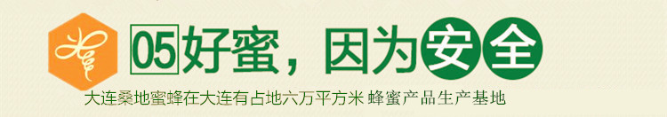 【铁岭/调兵山】大连桑地洋槐蜂蜜1100g正品玻璃瓶蜂蜜纯天然农家自产洋槐蜜