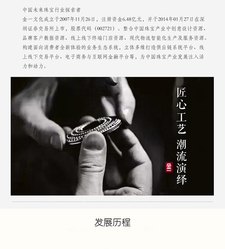 金一 S925时尚简约耳饰 送女友