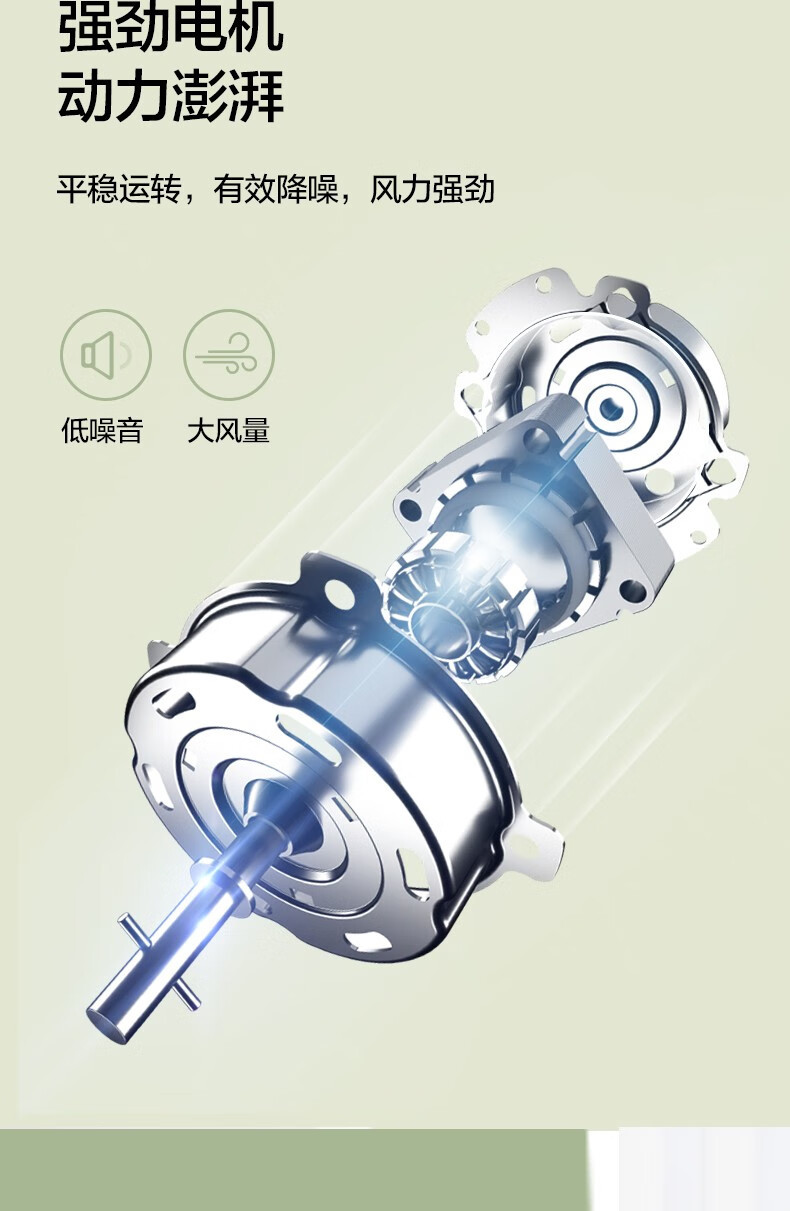 海尔/Haier 落地扇HFS-J3511A-白色机械 5.3kg