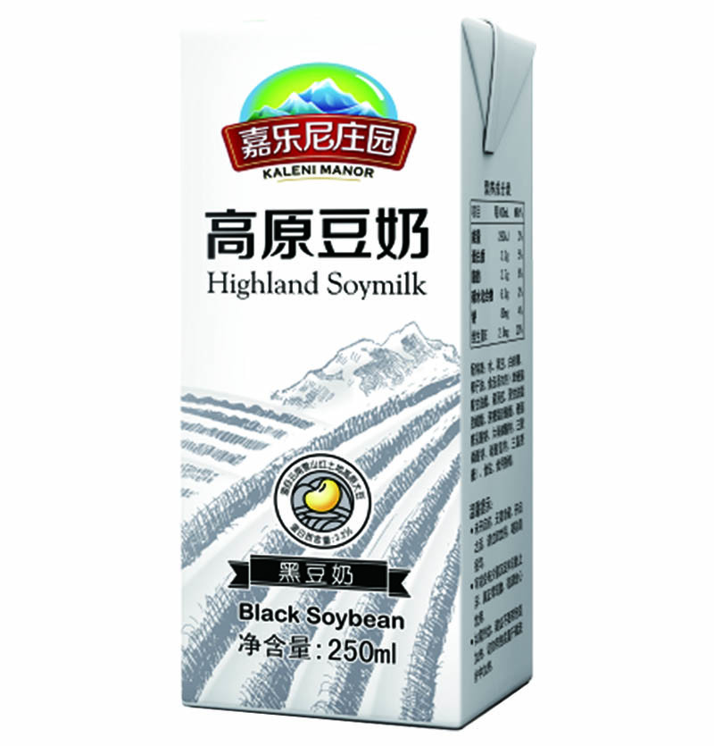 嘉乐尼庄园 纯豆奶 200ml*12/件