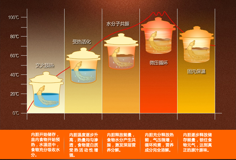 苏泊尔/SUPOR DKZ50B1-300电炖锅煮粥煲汤家用陶瓷砂锅炖盅