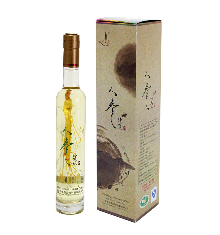 【本溪馆】42度r参蜂王浆酒 白酒与鲜参配制酒滋补养生送礼佳品 375ml