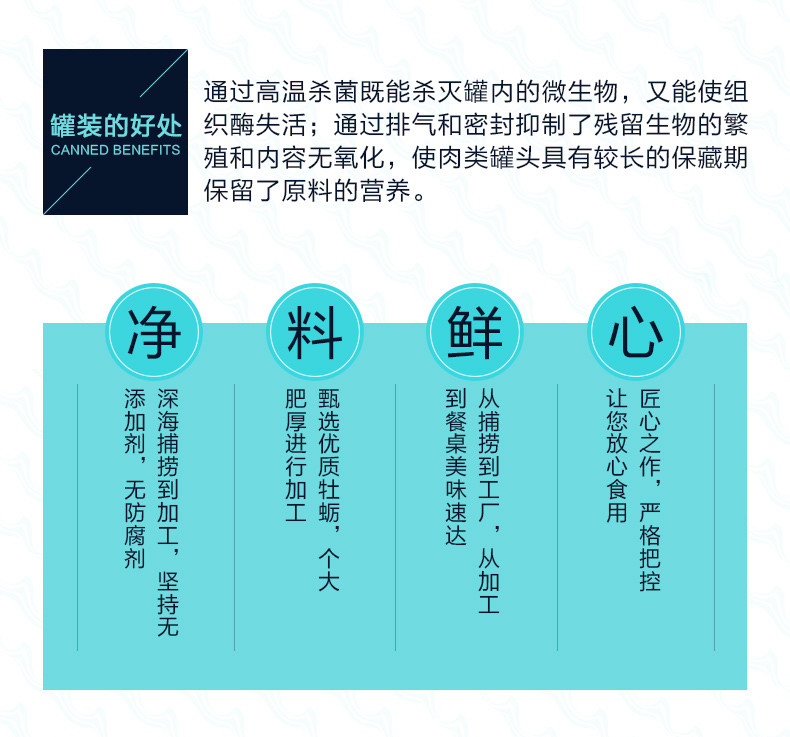 【威海馆】 照烧牡蛎罐头即食生蚝肉海蛎子海鲜熟食罐装85g*2无添加防腐剂 包邮（部分地区包邮）