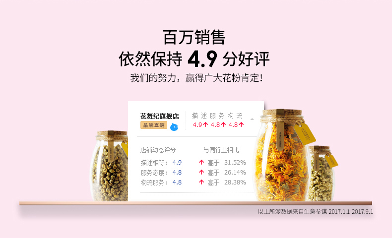 花舞纪桑叶茶 精选新鲜桑叶茶冬霜后桑叶茶130克瓶装包邮