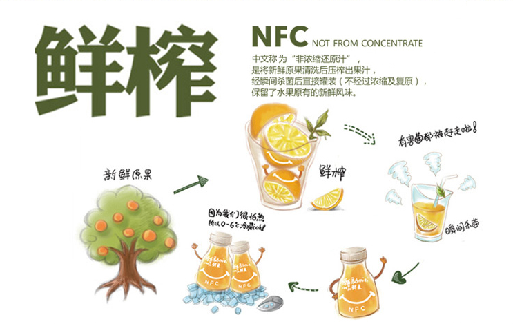 德国原瓶进口欧盟认证有机冷榨nfc果汁非浓缩汁100%纯野生树莓苹果原汁200m*6 /箱 食安帮