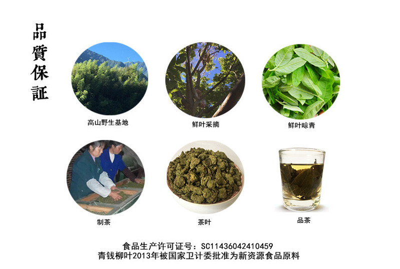 怡和园野生青钱柳茶 茶叶 养生茶 江西绿茶 清钱神茶降糖降三高茶礼品茶3g*20袋*2包邮