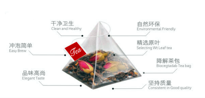 【萃涣堂】玫瑰红茶 独立包装 三角袋泡茶包花茶 红茶养生茶