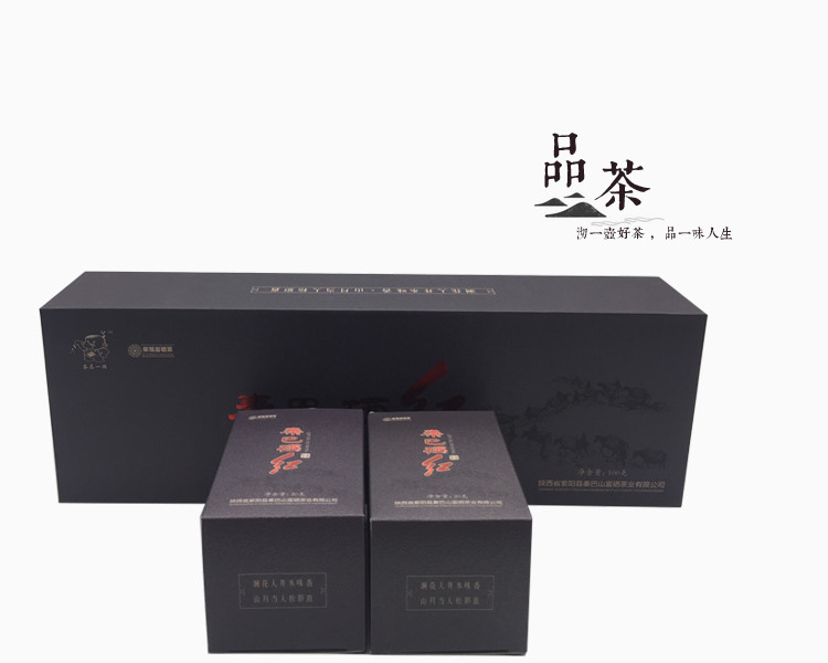 秦巴山富硒茶秦巴硒红20g×5盒/条