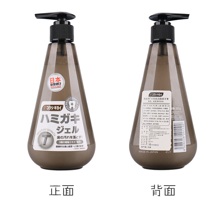 皓齿清川西 日本进口炫洁酷爽牙膏 251g