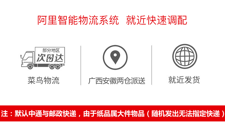 清风厨房用纸吸油纸吸水纸巾擦手纸75段9卷家用厨房纸卷纸