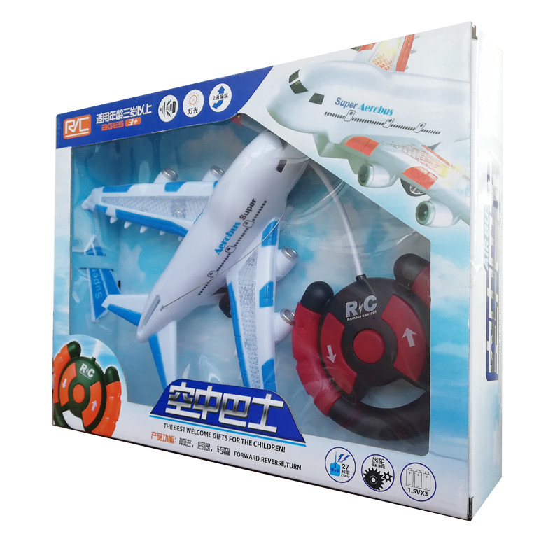 包邮空中巴士儿童玩具飞机灯光音乐宝宝仿真A380客机模型男玩具车3岁