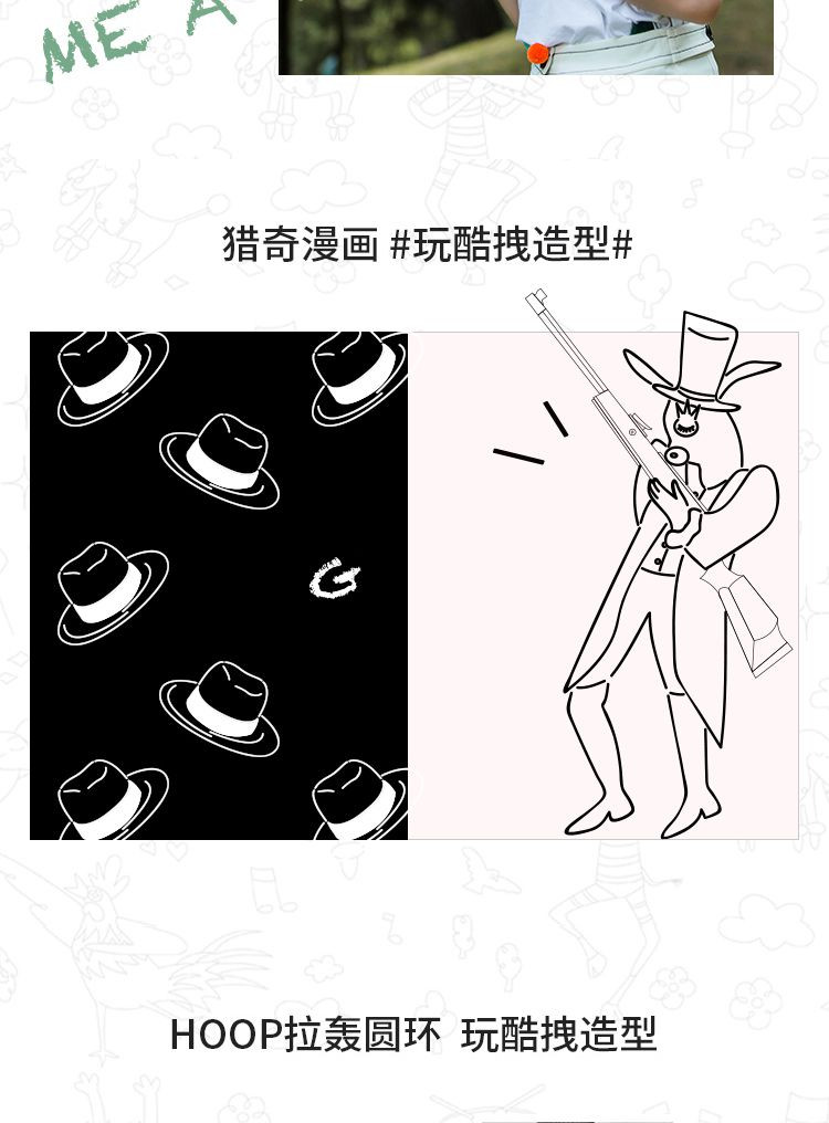 不莱玫Bromen美式漫画系列-钱包魔法黑A7010615601