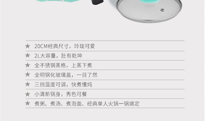 乐仕菲斯 多乐蒸煮锅RS2205E