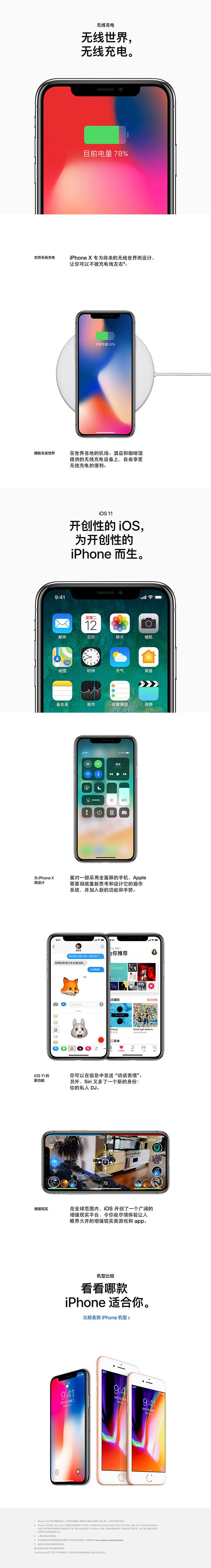 Apple 苹果iPhoneX  64G