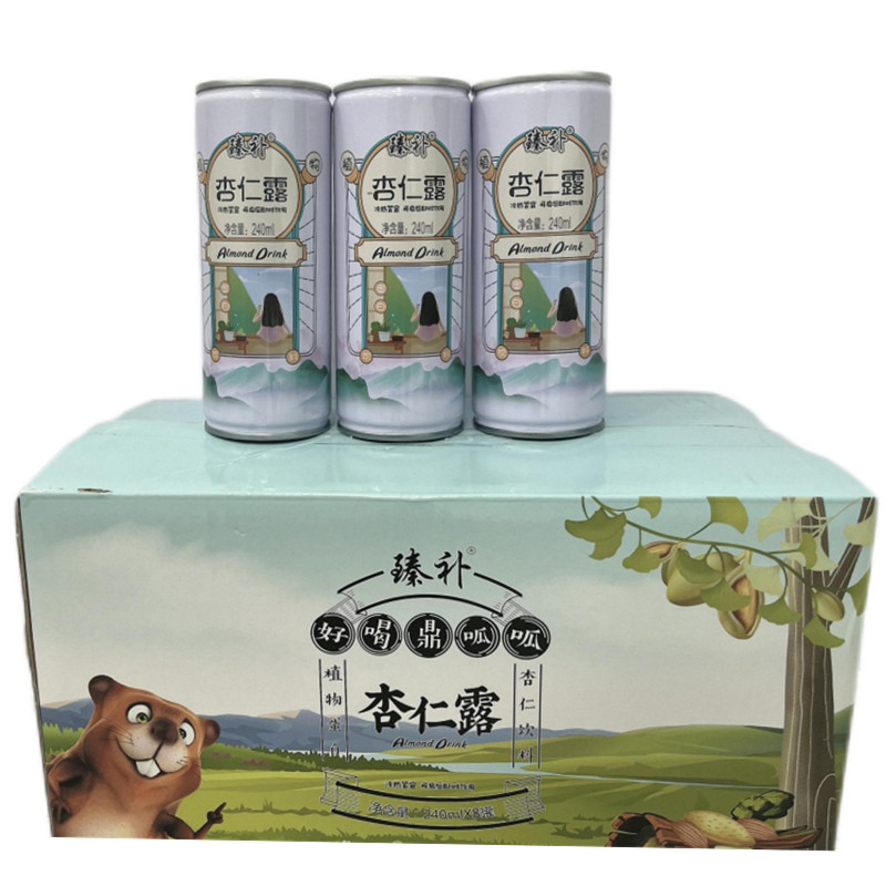 臻补 辉南县杏仁露240ml*8罐/箱