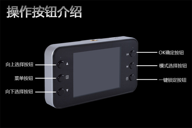 【特卖】 行车记录仪1080P循环录影防碰瓷广角迷你车载记录仪